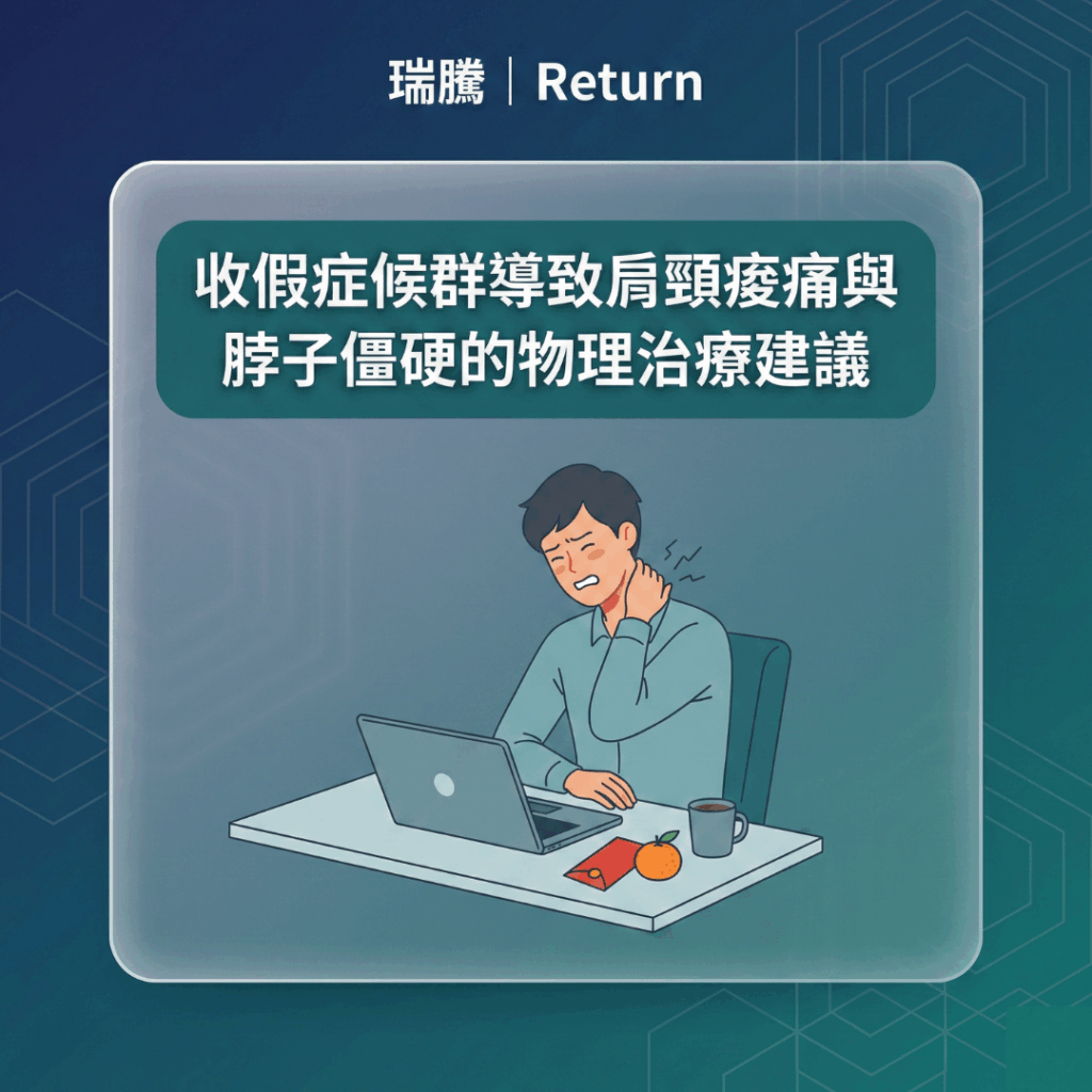 收假症候群導致肩頸痠痛與脖子僵硬的物理治療建議