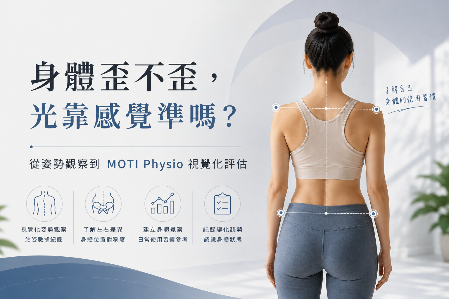 肩膀一高一低、骨盆高低就是身體歪了嗎?認識Moti評估